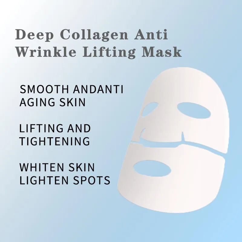 Ikamuel Deep Collagen Anti-Wrinkle Lifting Face Mask – Rejuvenate & Hydrate Your Skin